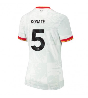 Liverpool Ibrahima Konate #5 Tercera Equipación Mujer 2024-25 Manga Corta